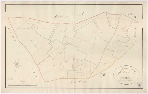 VILLENEUVE-SUR-AUVERS. - Section B : Milieu (le). 