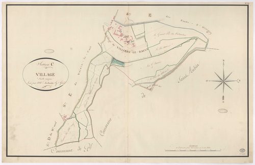 VILLIERS-LE-BACLE. - Section C : Village (le). 
