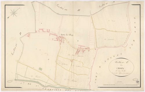 VILLIERS-SUR-ORGE. - Section C : Croix (les). 