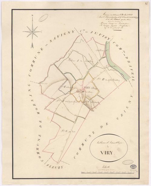 VIRY-CHATILLON. - Plan d'assemblage. 