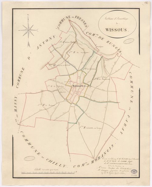 WISSOUS. - Plan d'assemblage. 