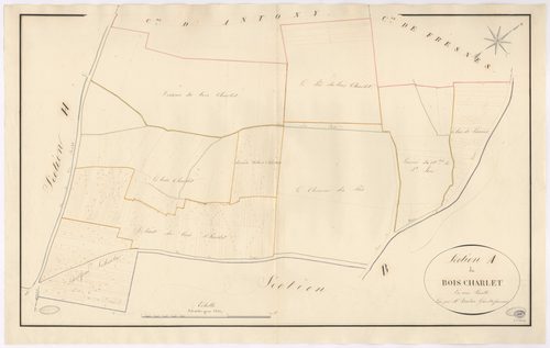 WISSOUS. - Section A : Bois Charlet (le). 