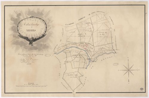 YERRES. - Plan d'assemblage. 
